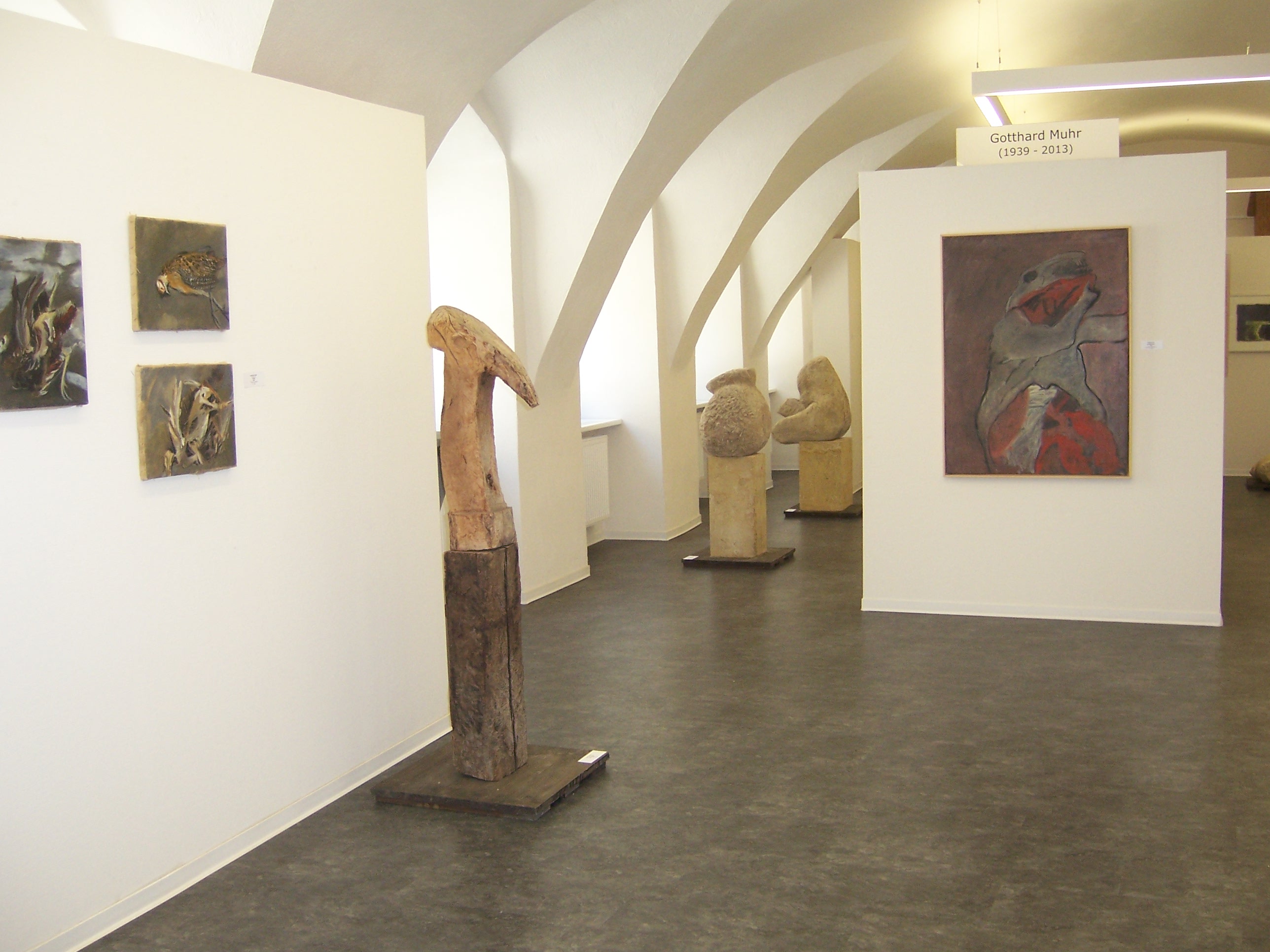 Gotthard Muhr, Galerie Kopriva Krems, 2017