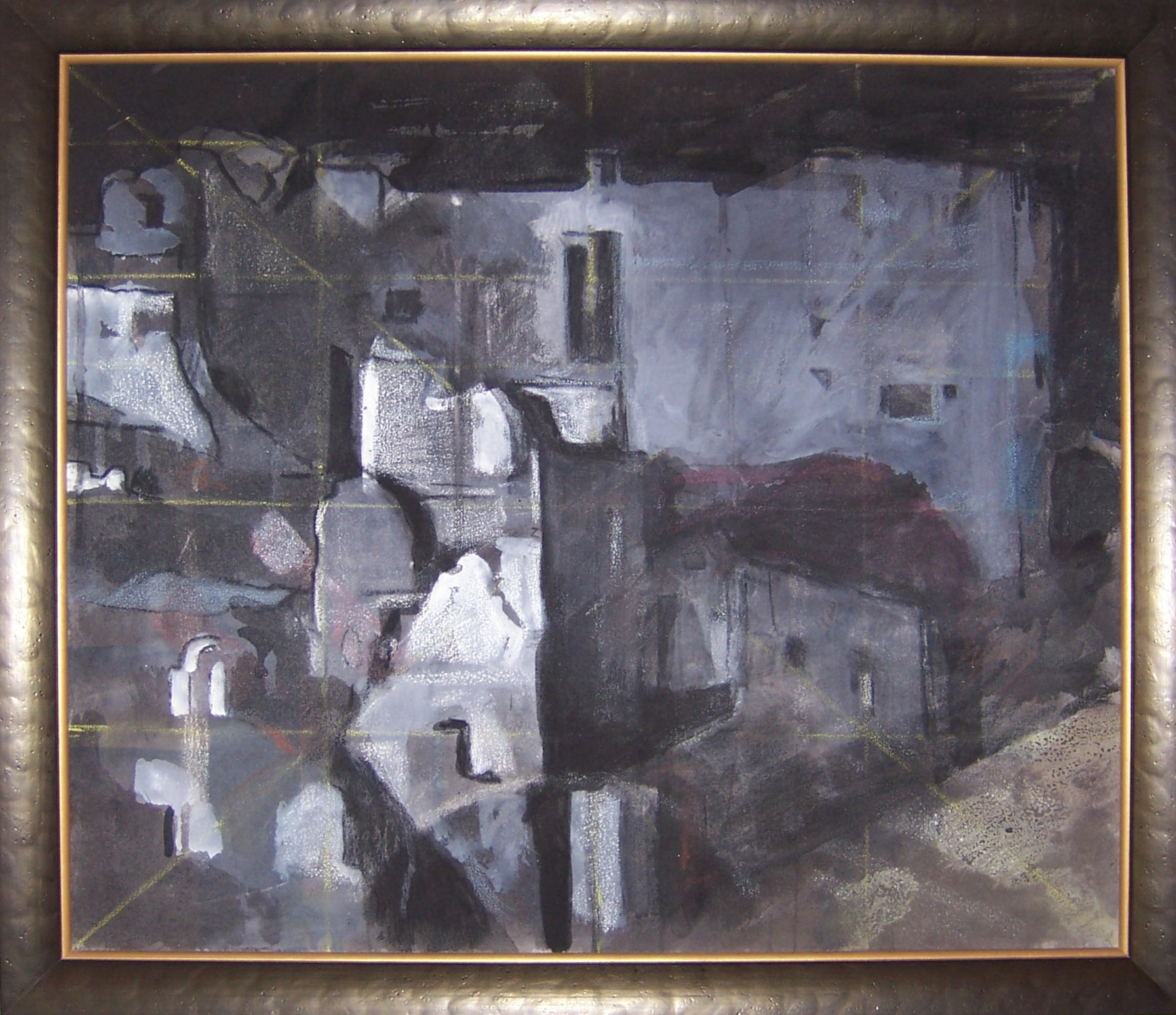 Gotthard Muhr, Tanger, 2001, Öl auf Leinwand, 59 x 68,5 cm